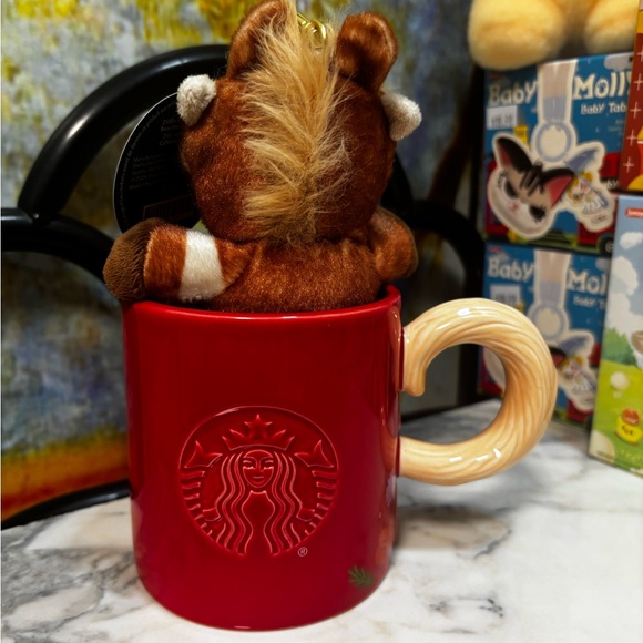 Starbucks Limited Edition Year of the Horse🐴 2026 “Bearista” Keychain & Mug 🧸🐴❤️ - Picture 10 of 10